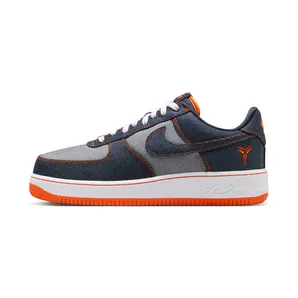 Nike Air Force 1 Kobe Bryant – Denim “Obsidian / White / Safety Orange” (IM1980-400)