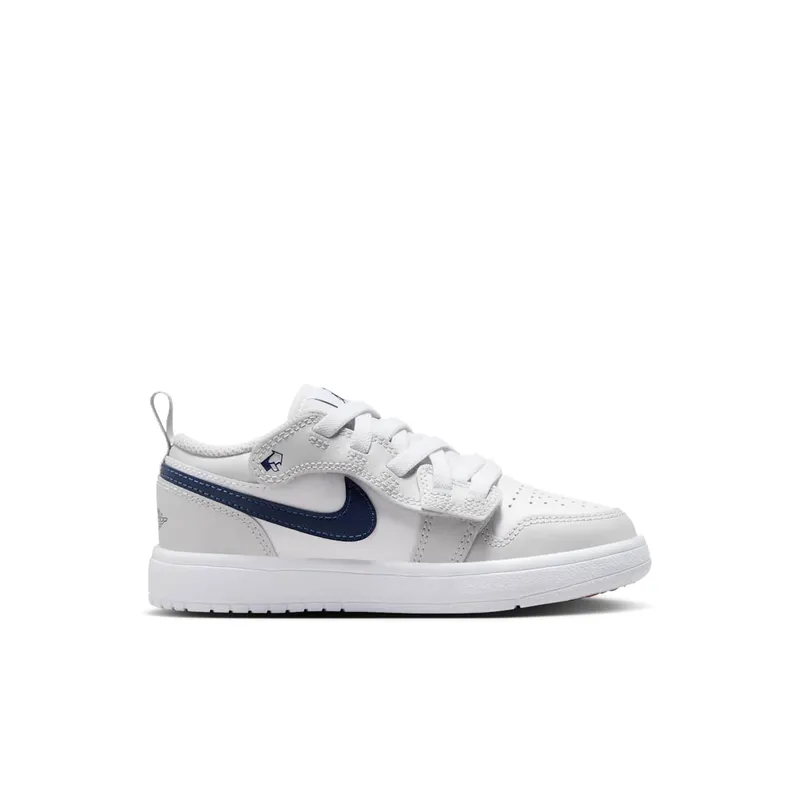 Jordan 1 Low ALT White Neutral Grey Gum Medium Brown Midnight Navy (DR9748-146)