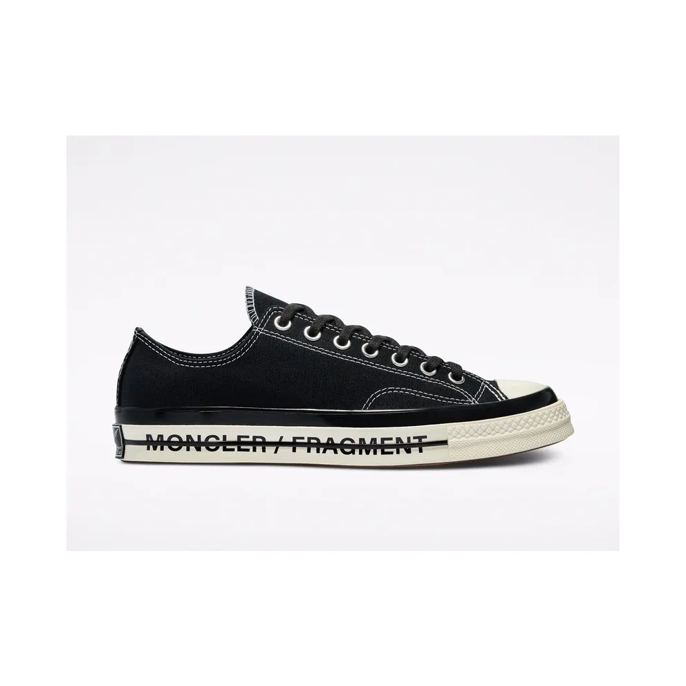 Converse 7 Moncler FRGMT + Converse Chuck 70 Black/Black/egret