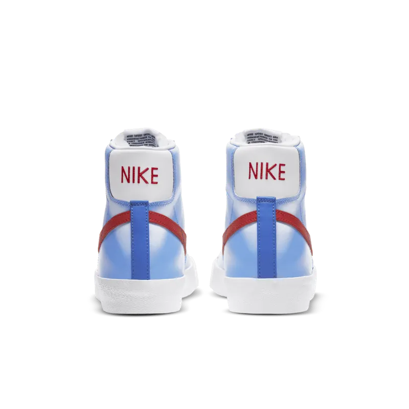 Nike Blazer Mid 77 Pacific Blue Red Pacific Blue/White-University Red (DC1405-400)