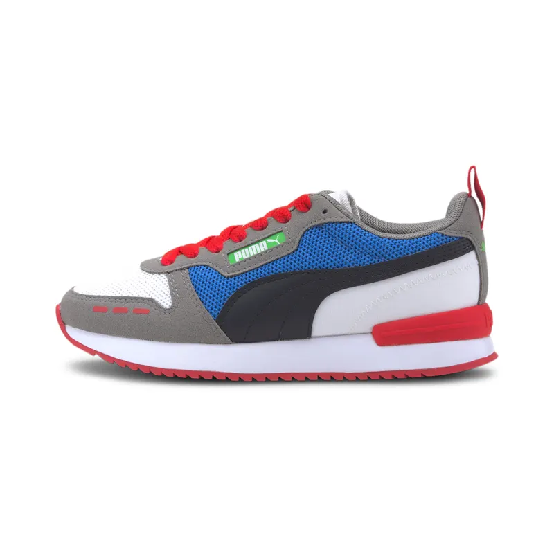 PUMA R78 Youth White/Black/Ultra Gray (373616-05)