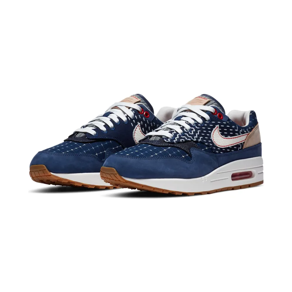 Nike Air Max 1 Denham Blue Void/Sail-Coastal Blue-Vachetta Tan (CW7603-400)