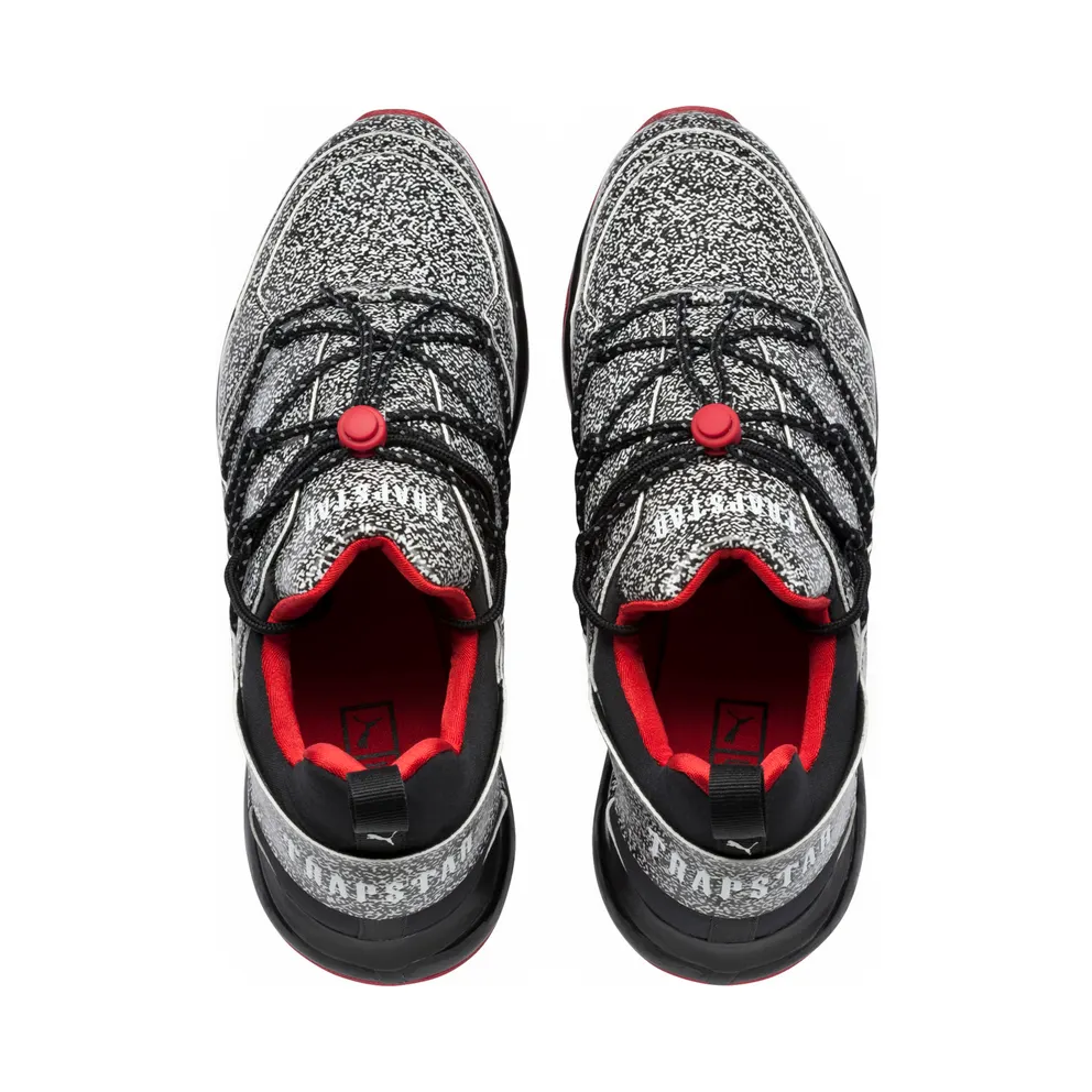 Puma Cell WhiteNoice X Trapstar Black Black/White-High Risk Red (361876-01)