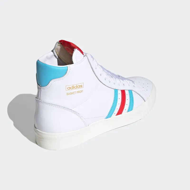 adidas Basket Profi Cloud White Cloud White/Red/Gold Metallic (FW5000)