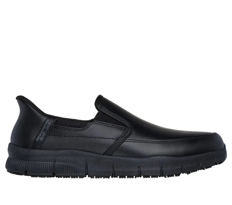 Skechers Slip-ins Work: Nampa – Broxtin Sneaker Black