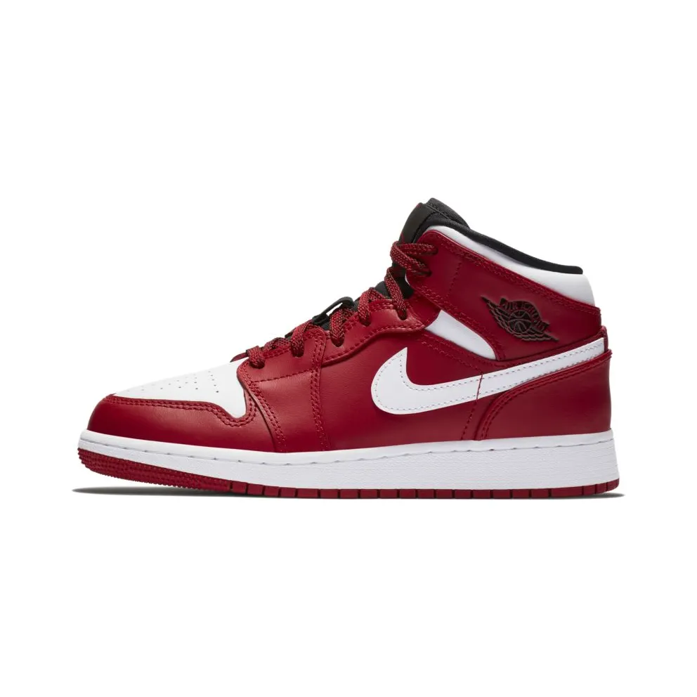 Jordan 1 Mid Chicago (GS) Gym Red/White-Black (554725-605)