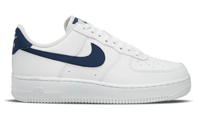 Nike Air Force 1 ’07 ‘Midnight Navy’ White/Midnight Navy (CJ1607-100)