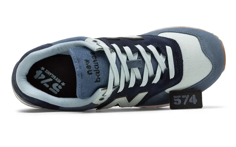 New Balance  574 Military Patch Vintage Indigo/Black (ML574MLA)