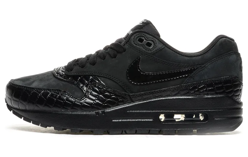 Nike Air Max 1 Black Croc (454746-004)