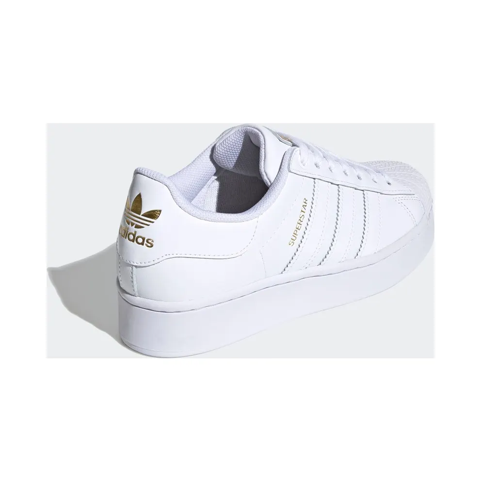 adidas Superstar Bold White (W) Cloud White/Cloud White/Gold Metallic (FV3334)