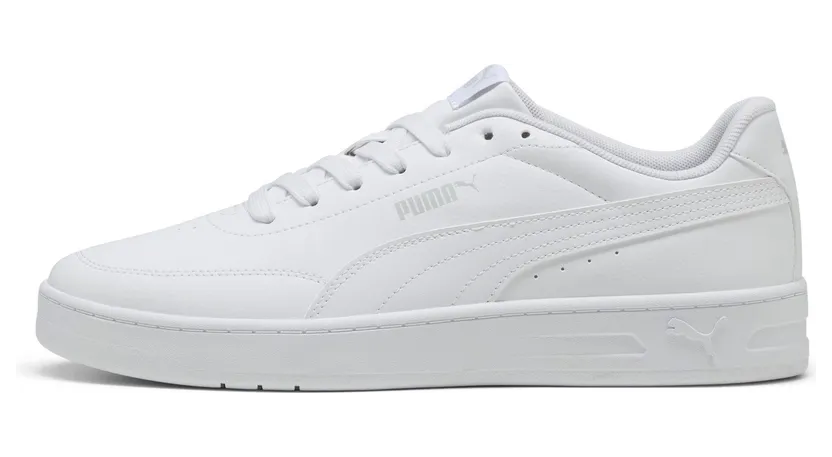 Puma Court Classic Clean “Puma White / Cool Light Gray” (402223_02)