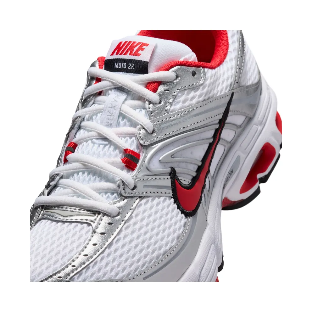Nike Air Max Moto 2K White/Metallic Silver/Black/University Red (HQ2056-112)
