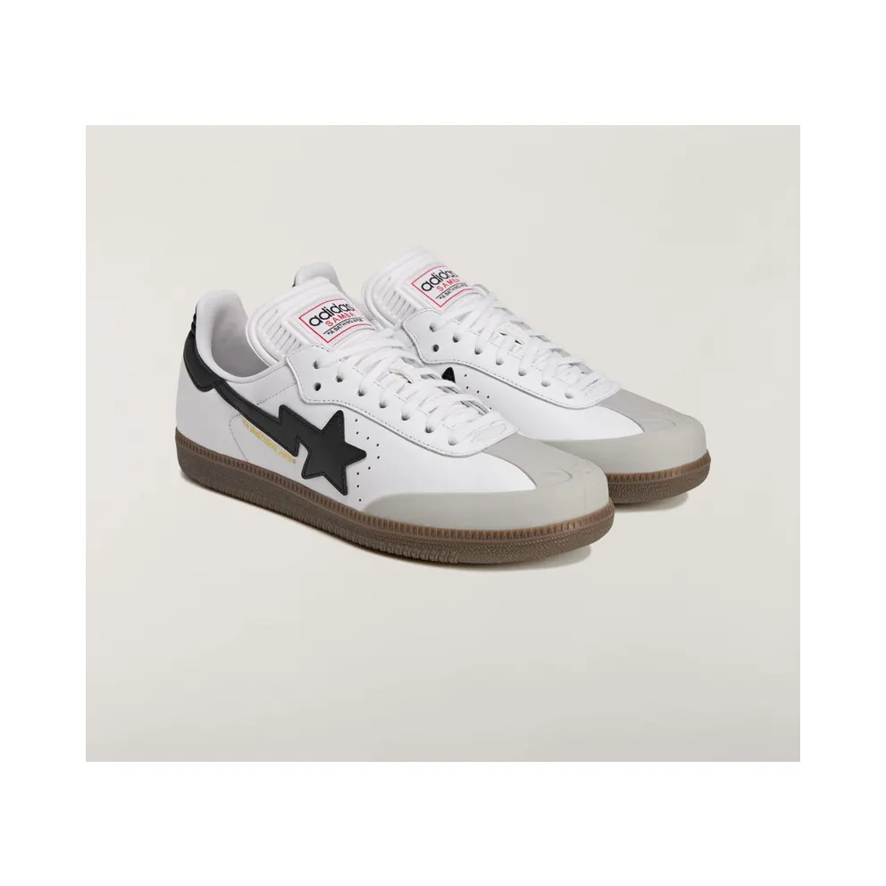 Adidas Samba “Bape – White Black” (JR9245)