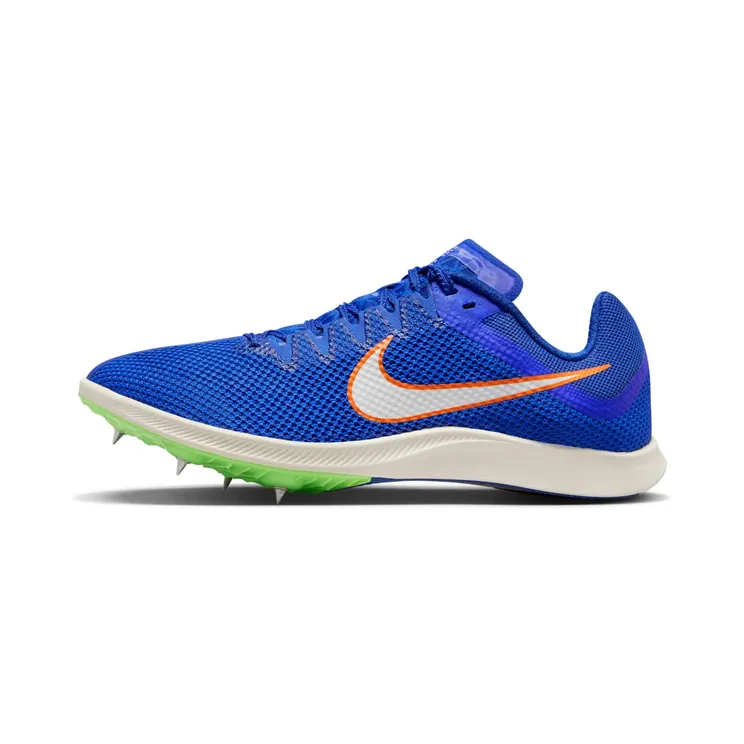 Nike Zoom Rival Distance “Racer Blue / Lime Blast / Safety Orange / White” (DC8725-401)