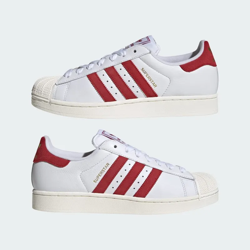 Adidas SUPERSTAR II Cloud White / Team Victory Red / Core White (KJ9978)