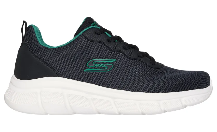 Skechers BOBS Sport B Flex – Icy Edge – Black – “Black” (118109 BLK)