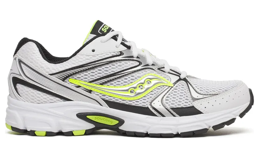SAUCONY Ride Millennium “White / Silver / Yellow” (S70812-49)