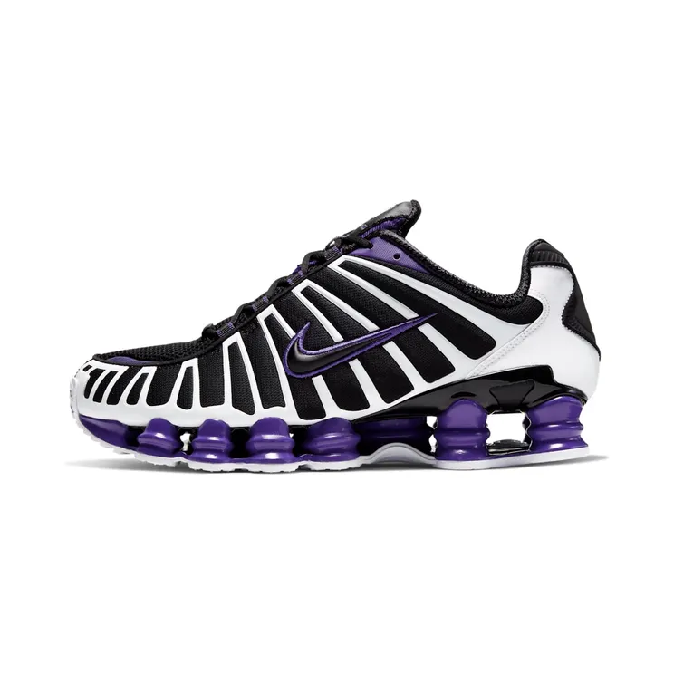 Nike Shox TL Persian Violet “Black / White / Court Purple” (AV3595-008)