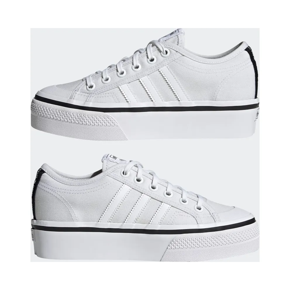 Adidas Nizza Platform Cloud White / Cloud White / Core Black (GW3870)