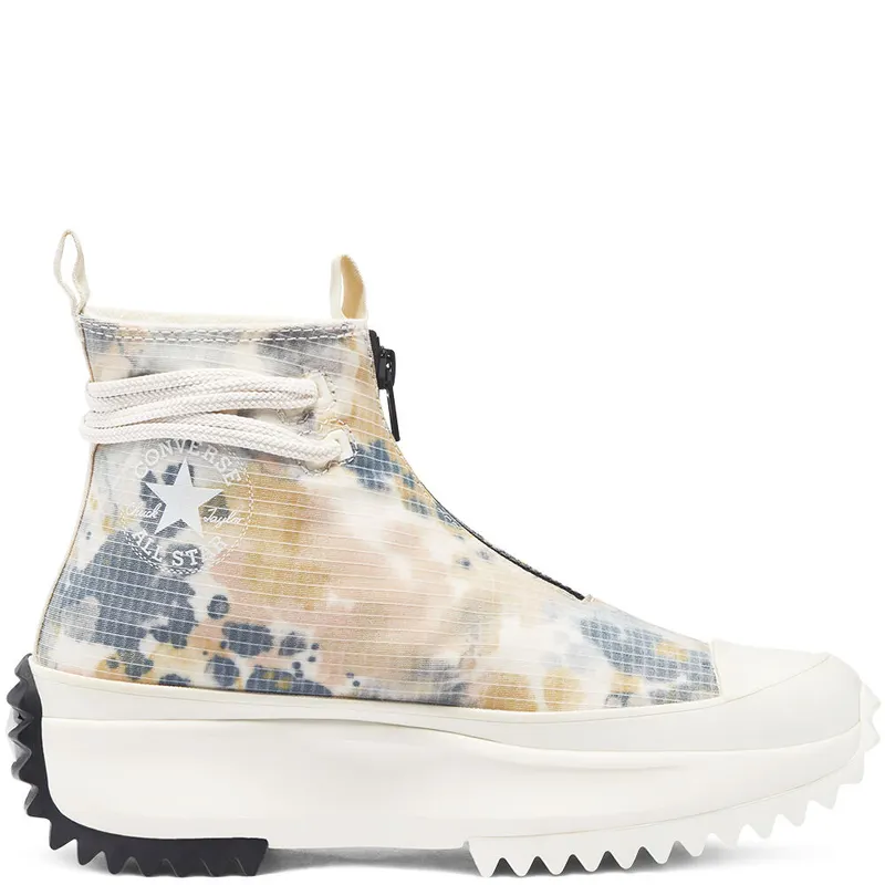 Converse Festival Run Star Hike High Top Egret White Black (170776C)