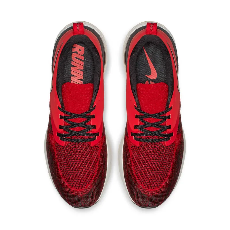 Nike Odyssey React Flyknit 2 Red Orbit Red Orbit Black Off White Metallic Gold (AH1015-600)
