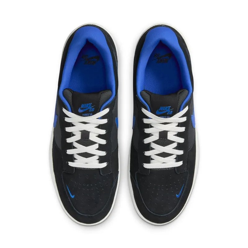 Nike SB Force 58 Black Anthracite Summit White Hyper Royal (DV5477-004)