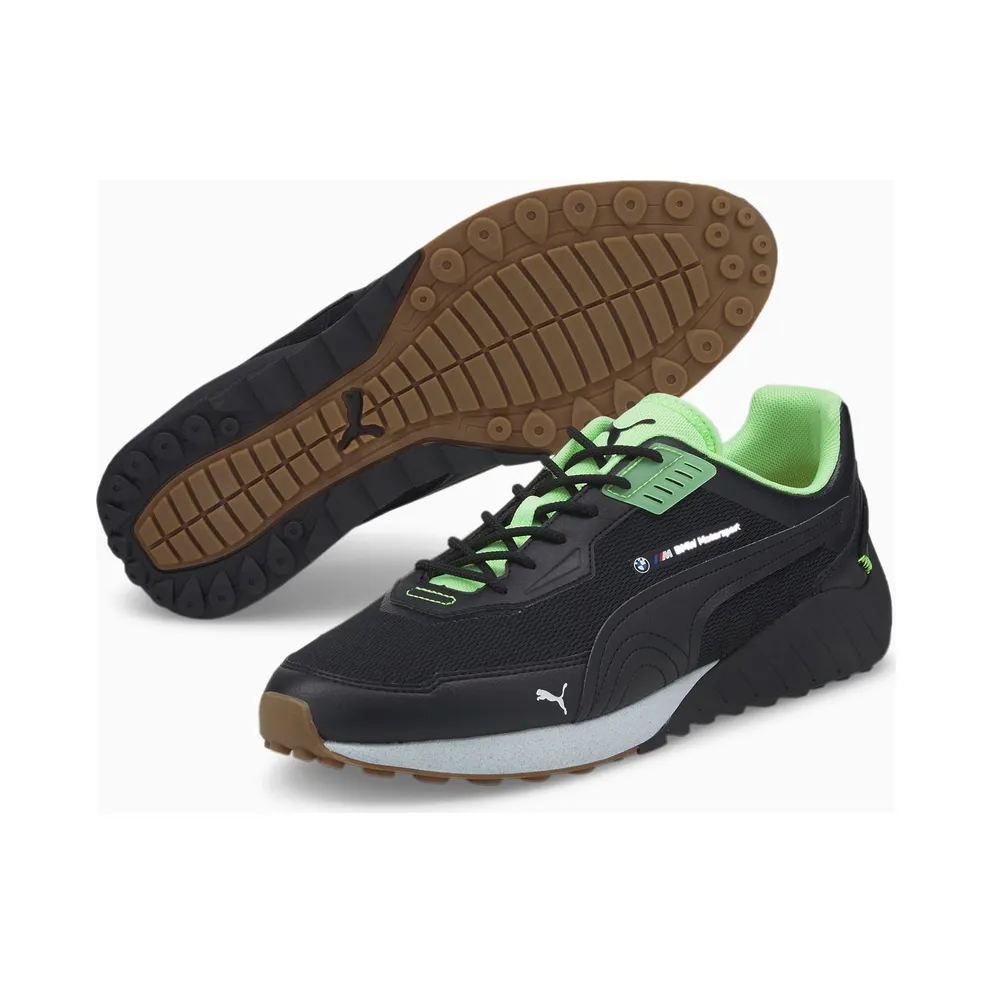 Puma BMW M Motorsport SPEEDFUSION Motorsport Shoes Black/Green (307000-01)