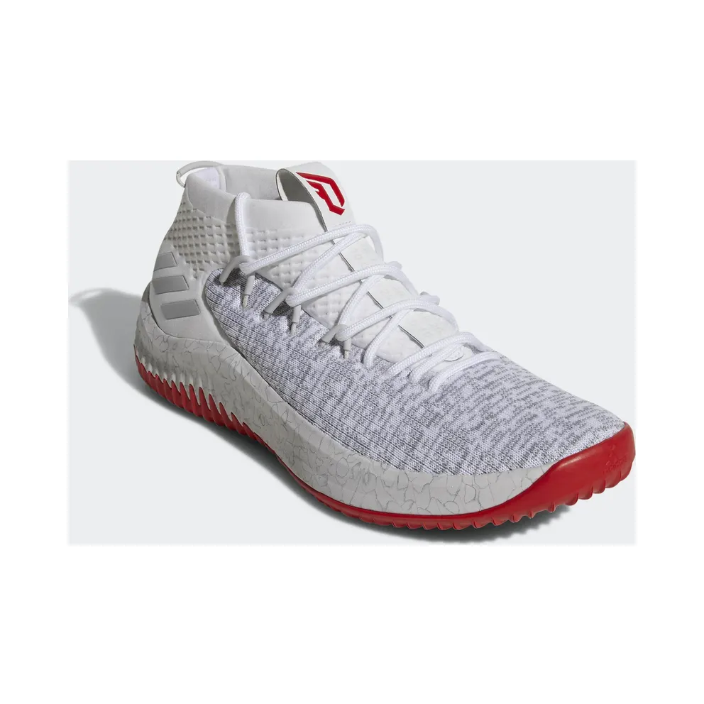 adidas Dame 4 Rose City Footwear White/Grey Two/Scarlet (CQ0471)