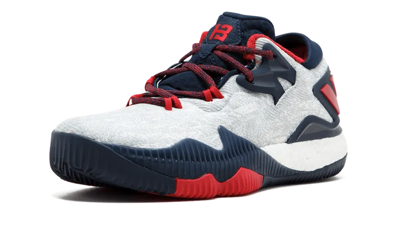 Adidas Crazylight Boost Low 2016 “CRED/CWHITE/CBLUE” (BB8163)