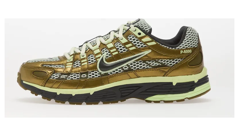 Nike P-6000 SE Olive Flak Gold Metallic