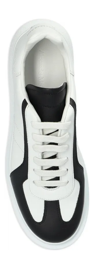 Alexander Mcqueen Oversized Lace-up Low-top “White/Black” (807882 WIAIK 9061) (4)