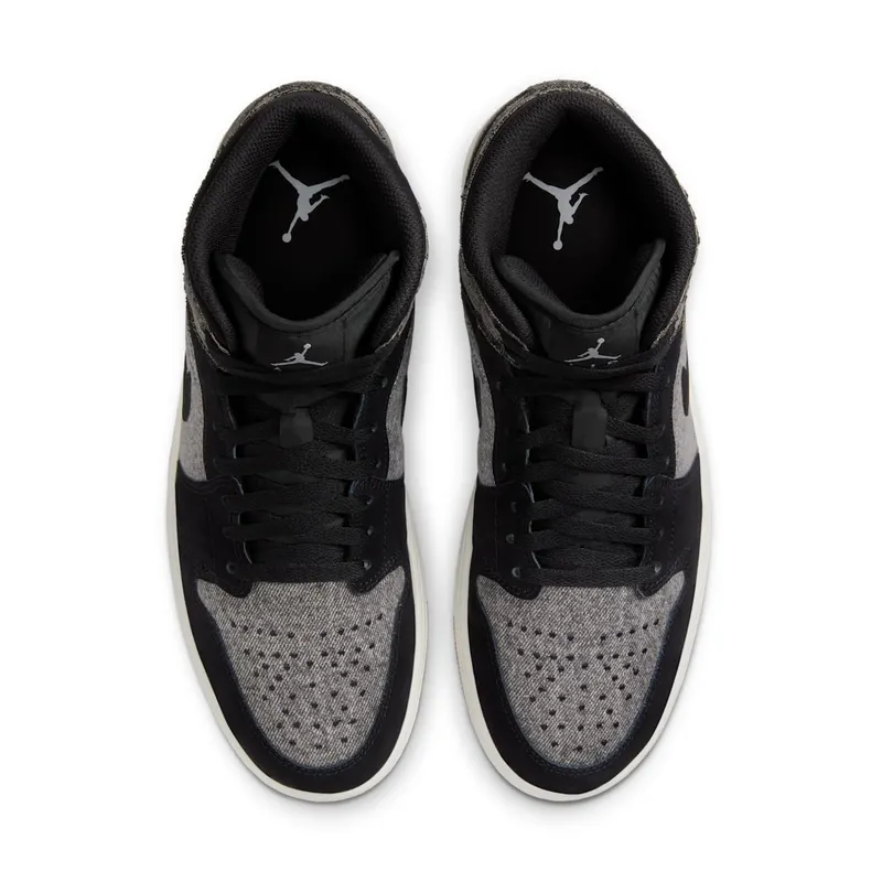 Jordan 1 Mid SE Black Denim (HJ4363-001)