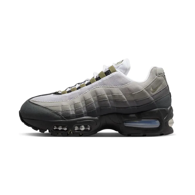 Nike Air Max 95 “Black / White / Reflect Silver / Medium Olive” (HJ5996-003)