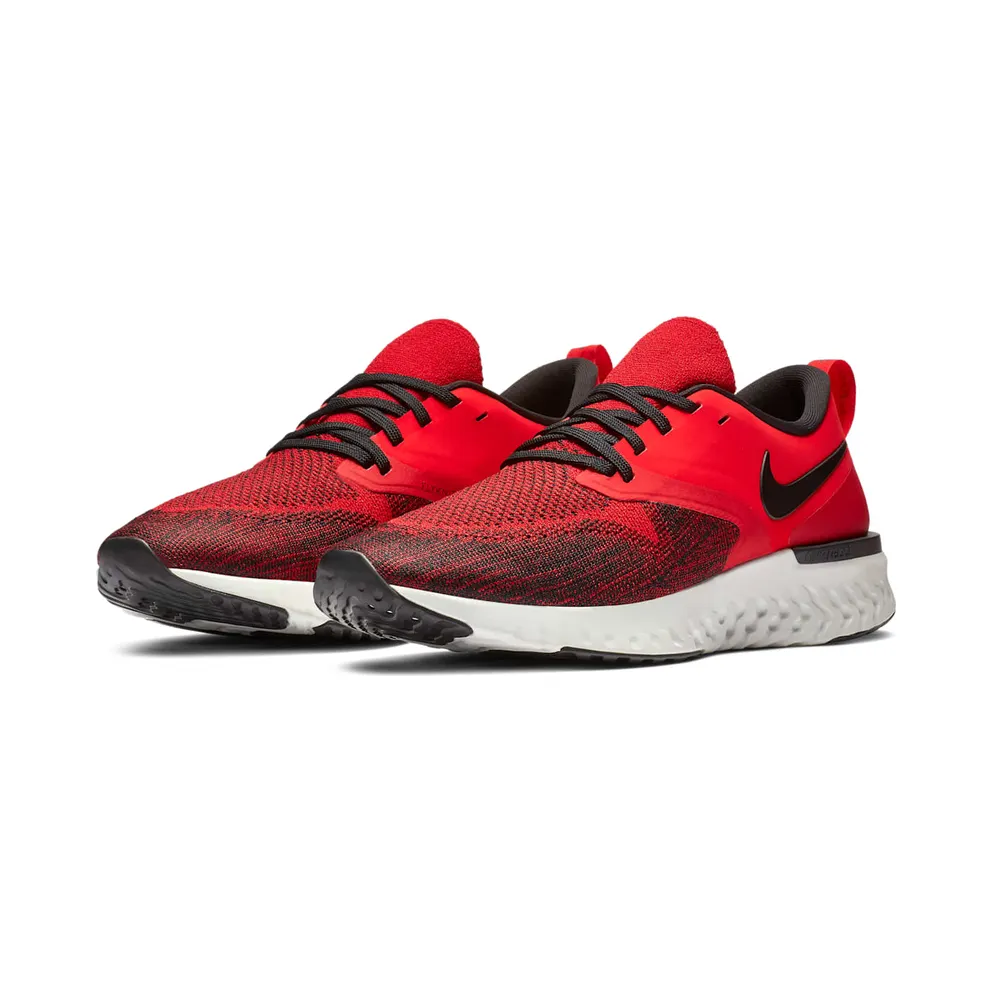 Nike Odyssey React Flyknit 2 Red Orbit Red Orbit Black Off White Metallic Gold (AH1015-600)