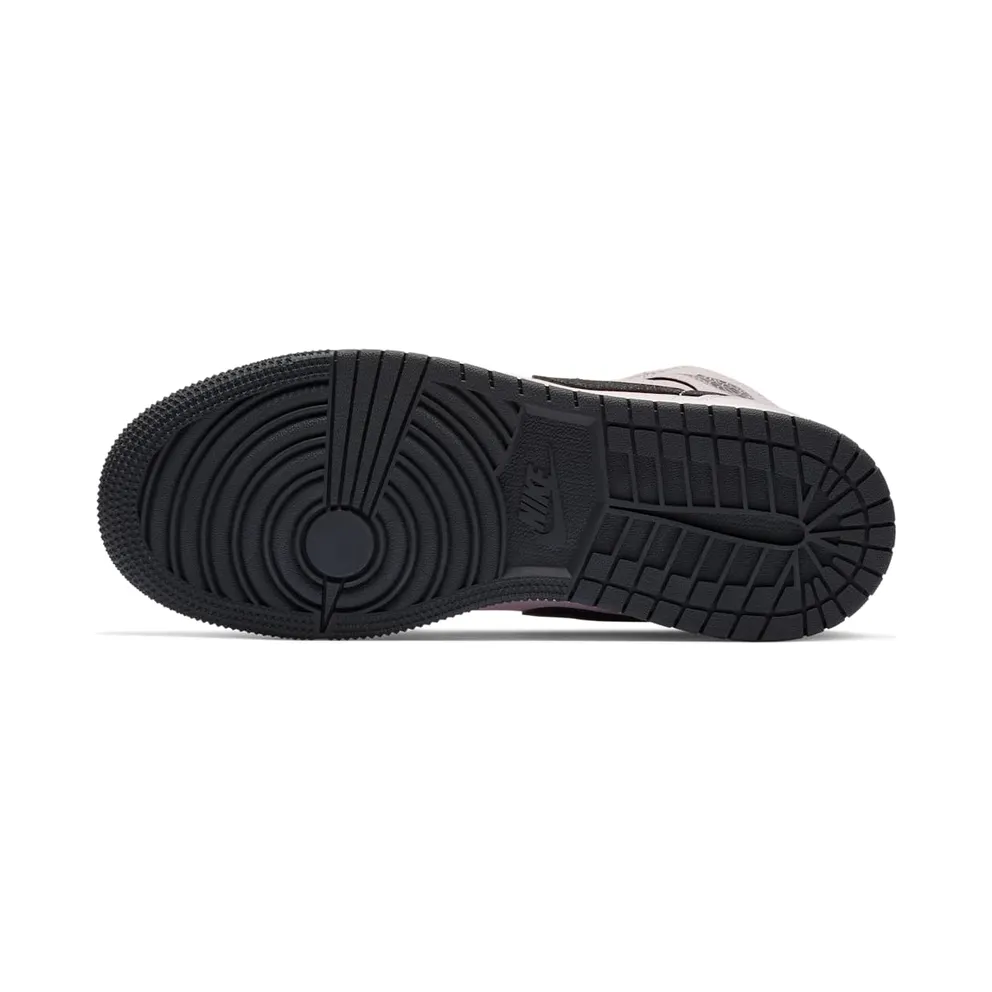 Jordan 1 Mid Pink Foam (GS) Pink Foam/Black-White (555112-601)