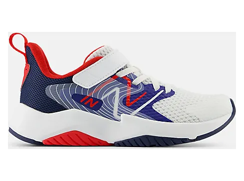 New Balance Rave Run v2 Bungee Lace Team Royal White True Red (YTRAVAM2)