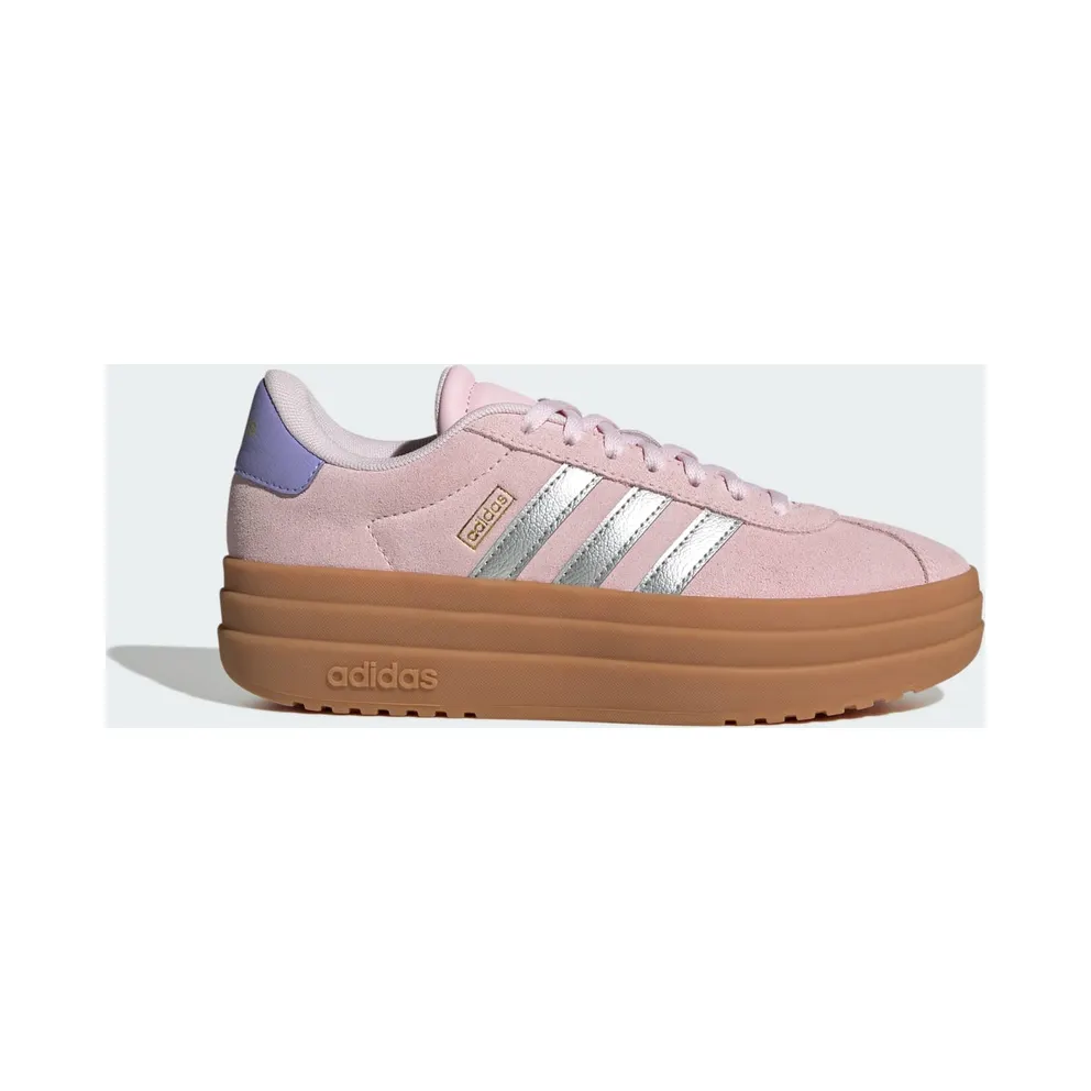Adidas VL Court Bold Lifestyle Kids Clear Pink / Silver Metallic / Gold Metallic (JQ4556)