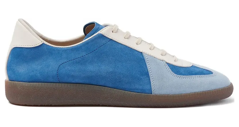 Scarosso Suède met colourblocking “Blue” (MARKUSSNEABLUSUED)