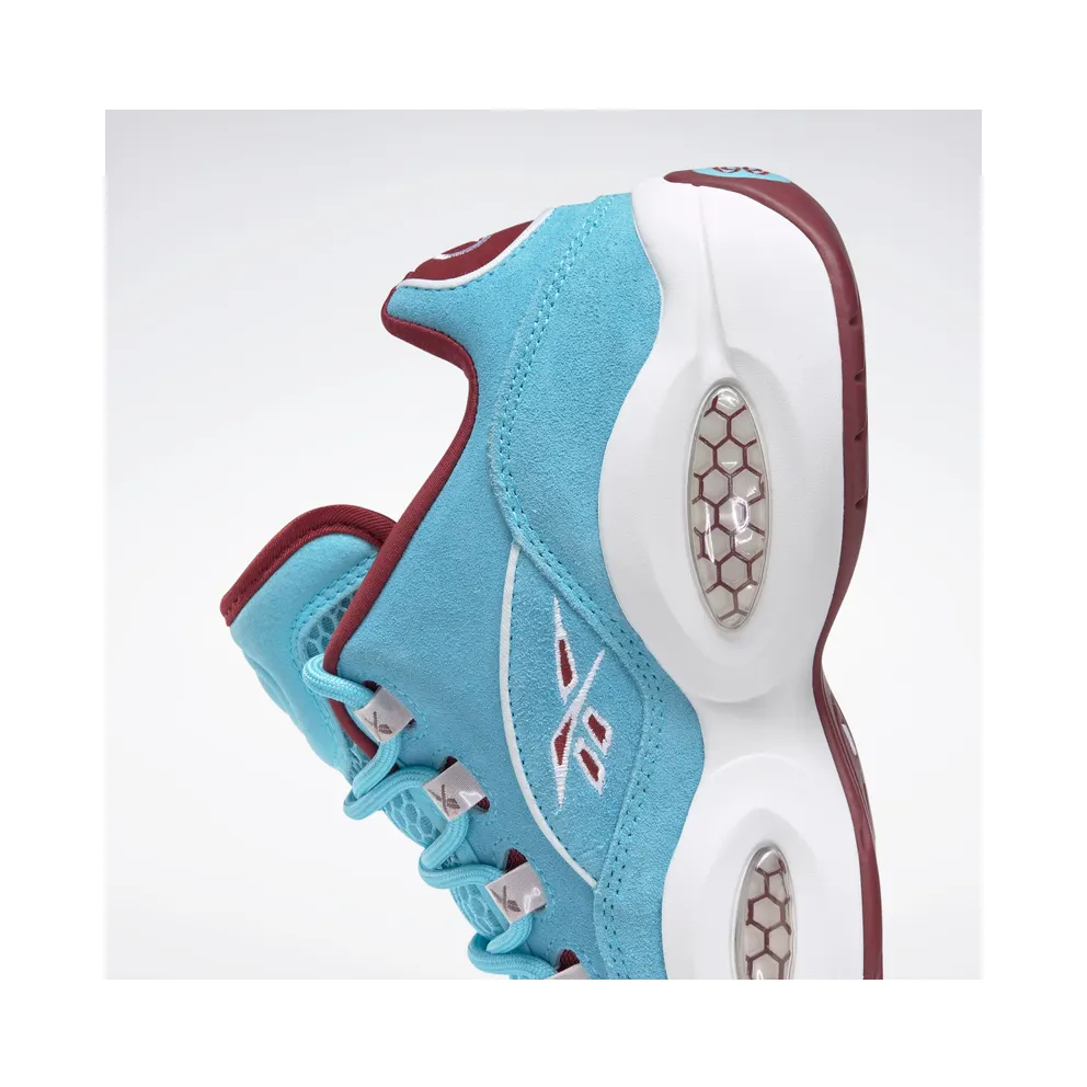 Adidas QUESTION LOW Digital Blue / Classic Burgundy / Cloud White (GZ0990)