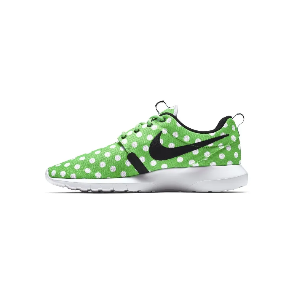 Nike Roshe Run Polka Dot Pack Green Green Strike/Black-White (810857-300)