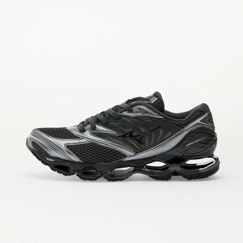 Mizuno Wave Prophecy LS “anodized” (black sand / black / metallic gey) – D1GA251103