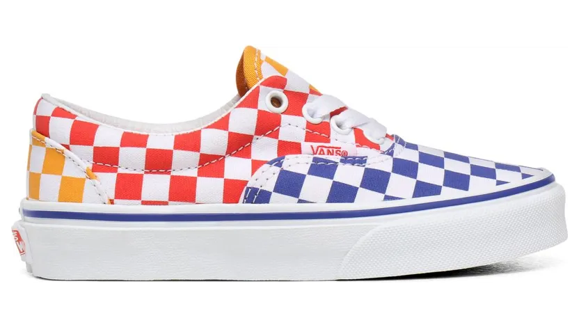 VANS Tri Checkerboard Era Schoenen Voor Kinderen (Multicolour)