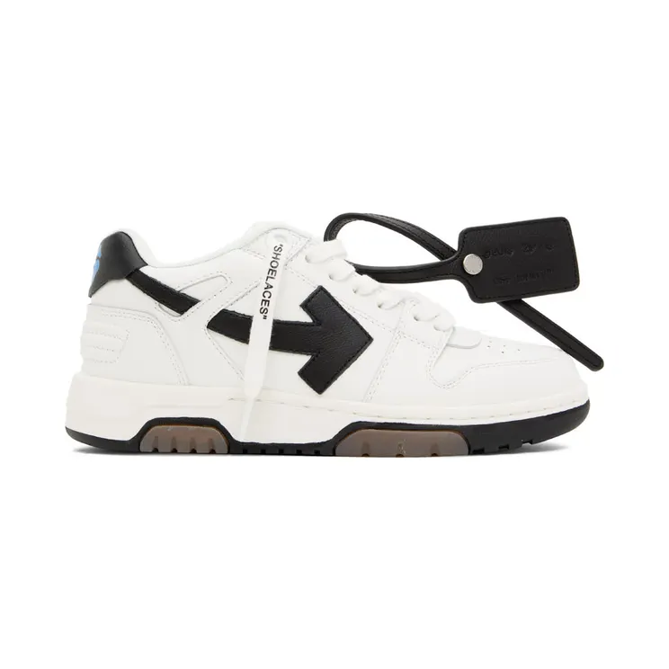 Off-White White & Black Out Of Office Sneakers (OWIA259C99LEA0010110)