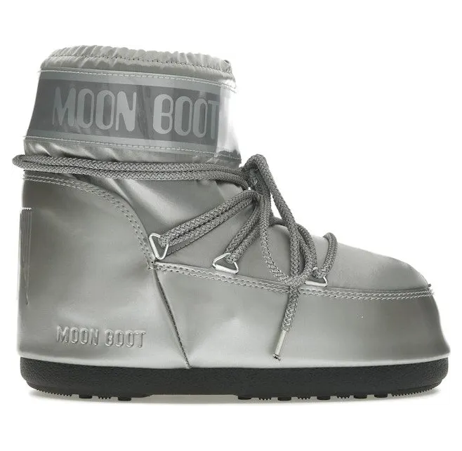 Moon Boot Icon Low Boot Glance Silver (80D1409350-H001)