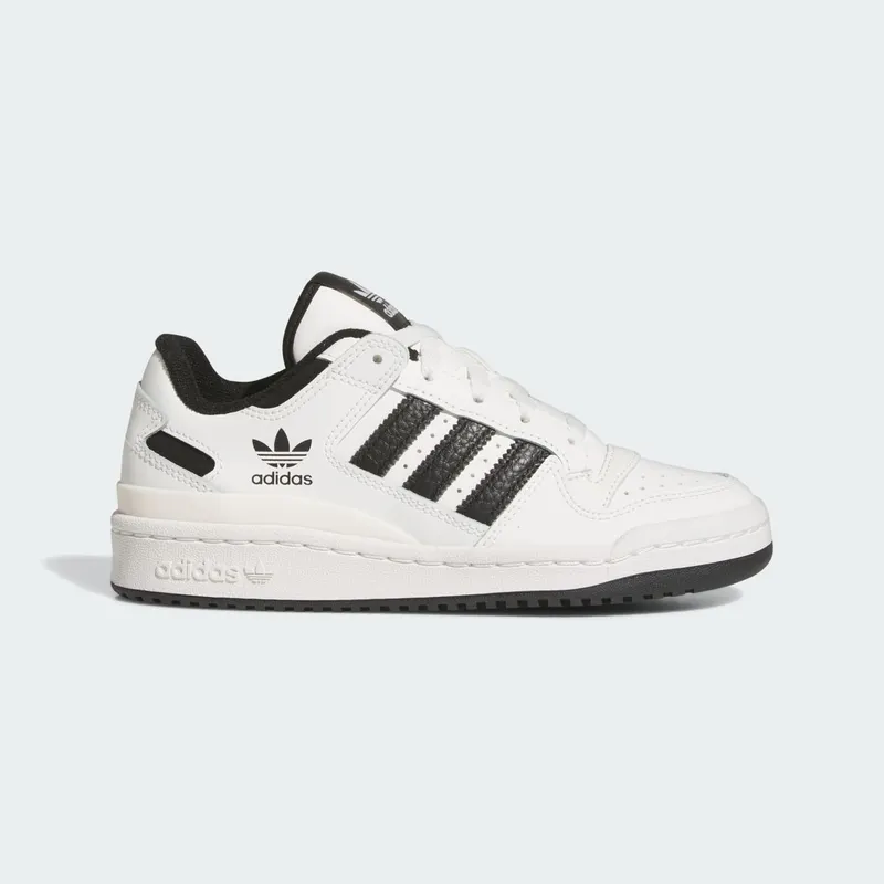 Adidas Forum Low CL Kids Core White / Core Black / Core White (IH7918)