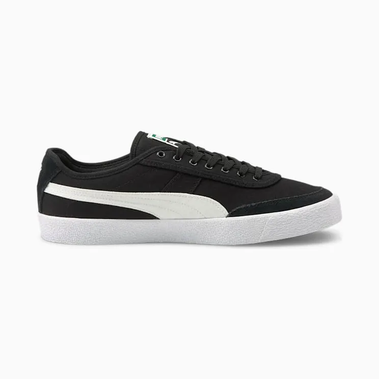 Puma Oslo van gevulkaniseerd canvas Wit/Zwart (374978-02)
