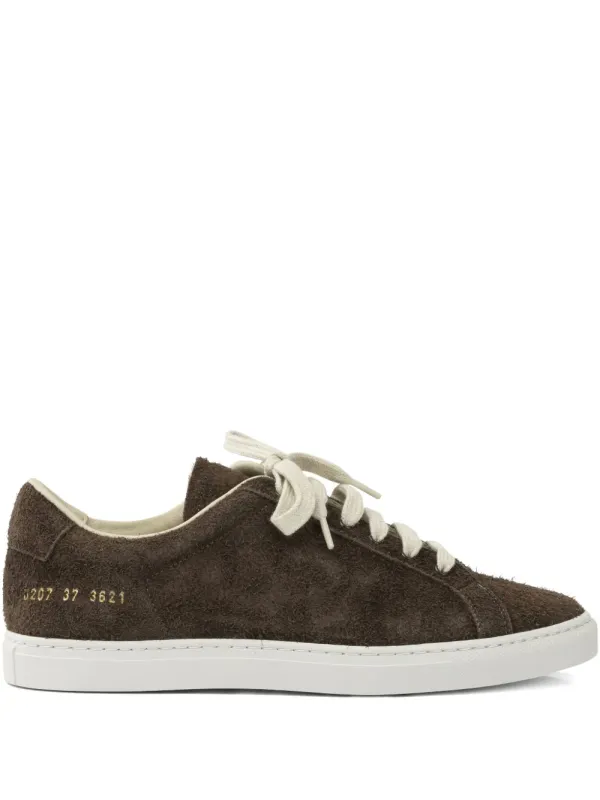 Common Projects Achilles Sneakers aus Wildleder – Braun (62073621)