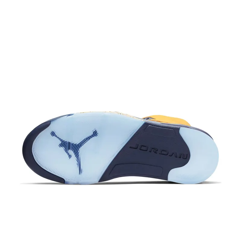 Air Jordan Nike AJ V 5 SP ‘Amarillo’ (Michigan) (2019) (CQ9541-704)