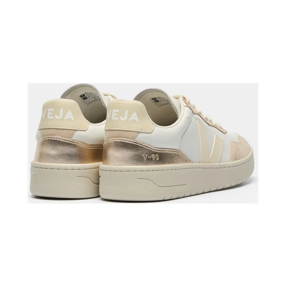 Veja – V-90 Leather – Women – Shoes – White (VD2021362A)