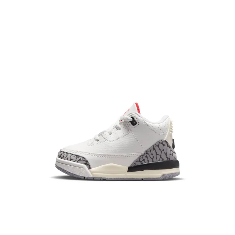 Air Jordan 3 TD “White Cement Reimagined 2023” (DM0968-100)